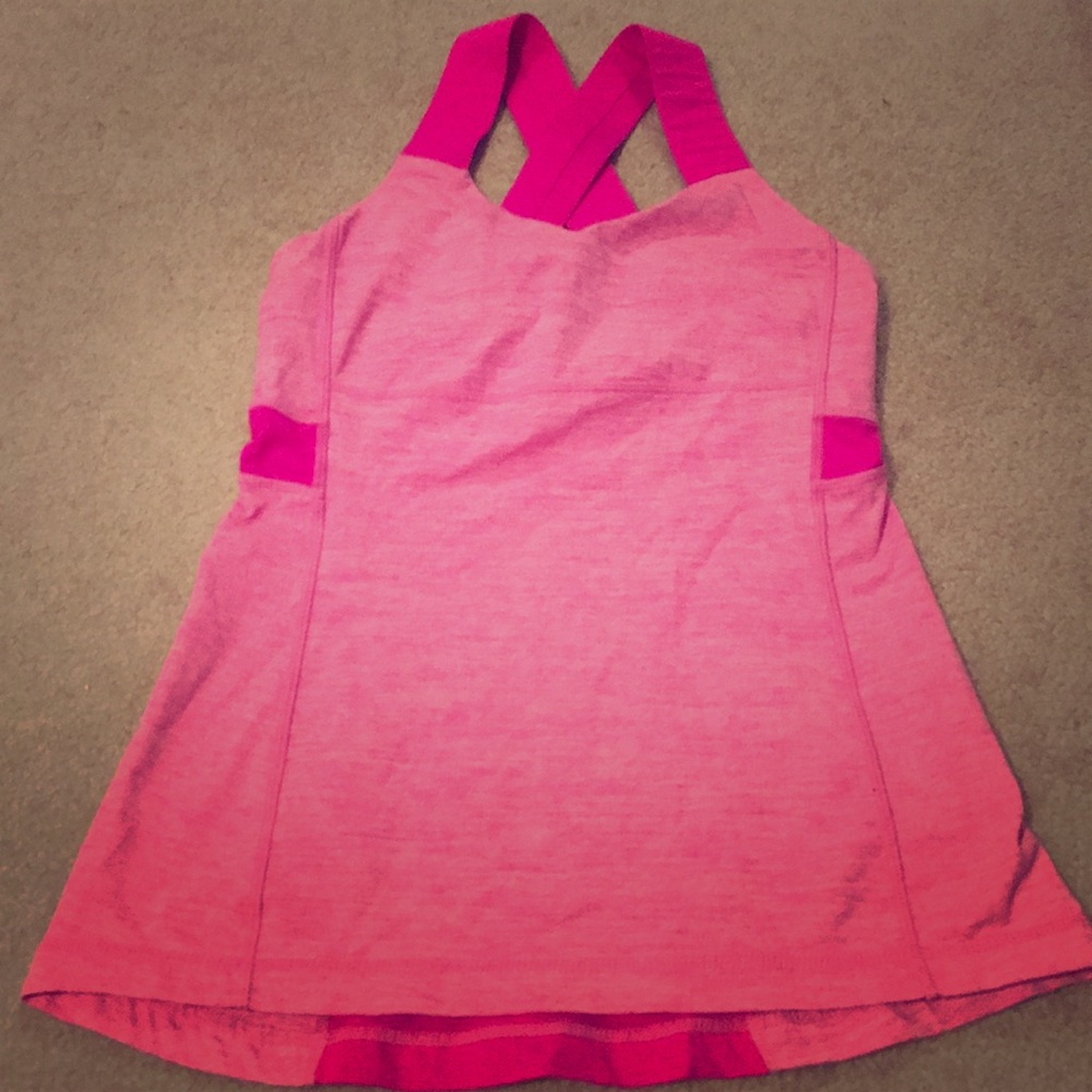 Lulu tank w built in bra